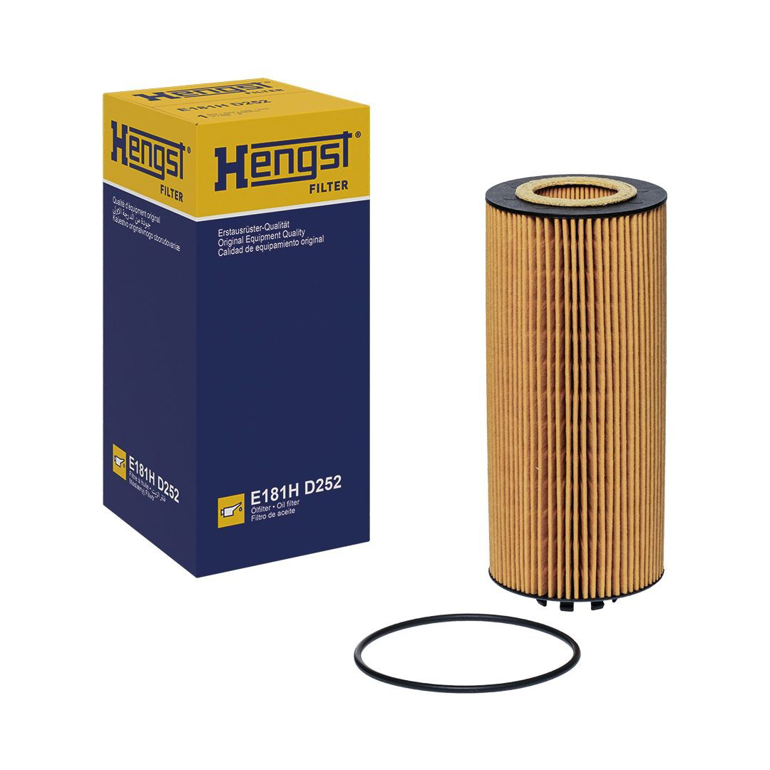Масляний фільтр двигуна Hengst E181HD252 ціна, від 18.07 USD