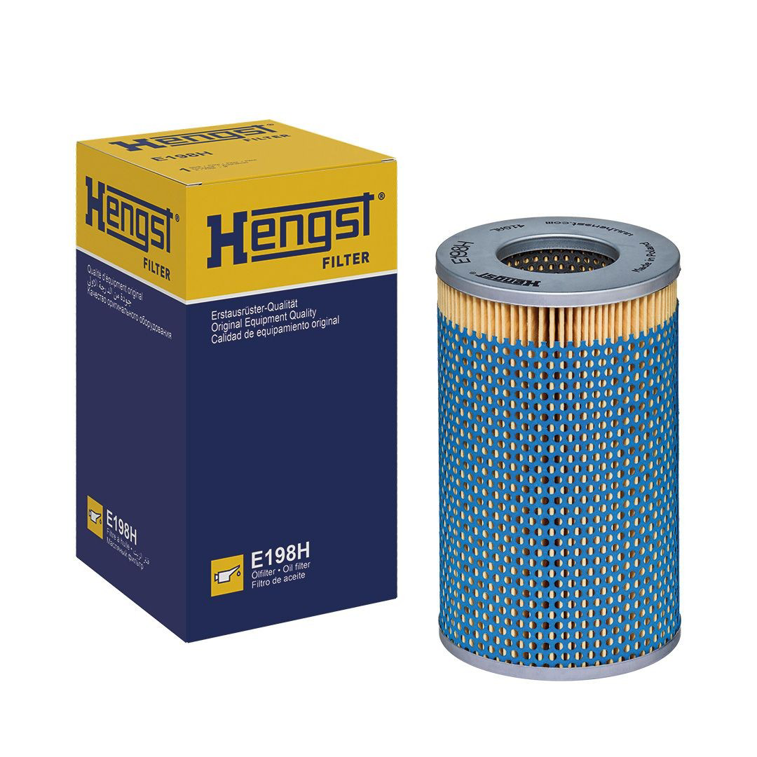 Масляний фільтр двигуна Hengst E198H ціна, від 7.58 USD
