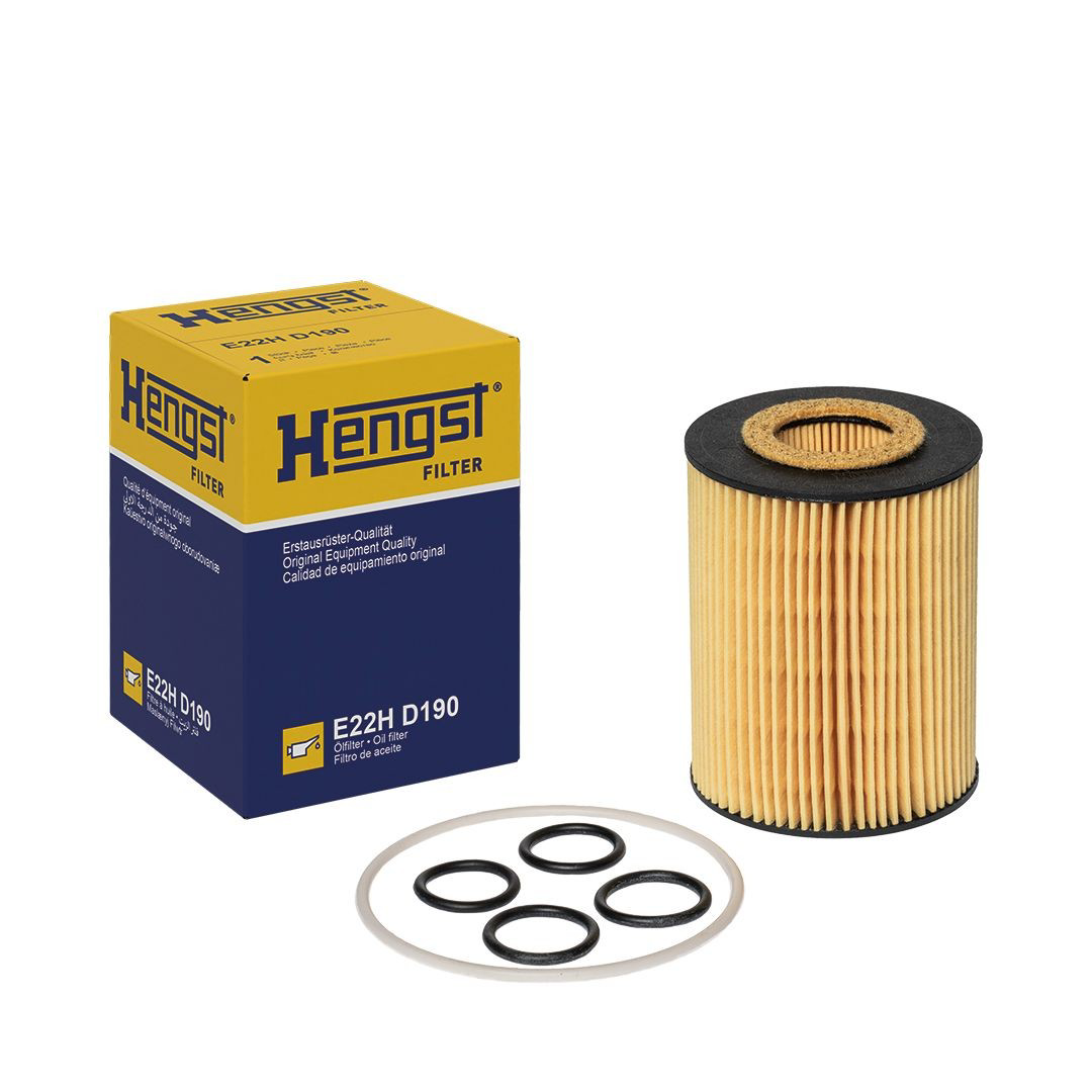 Масляний фільтр двигуна Hengst E22HD190 ціна, від 9.04 USD