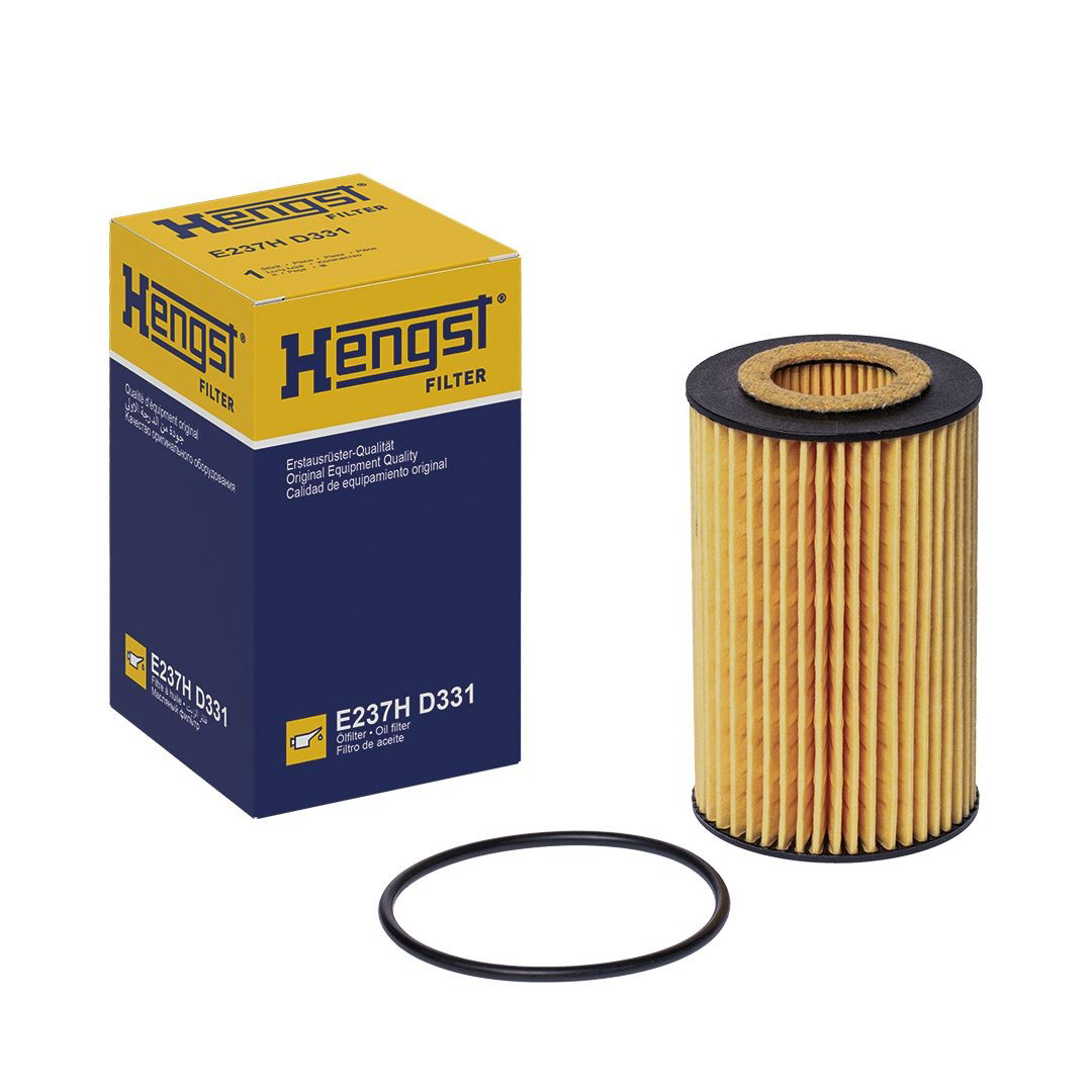 Масляний фільтр двигуна Hengst E237HD331 ціна, від 8.10 USD