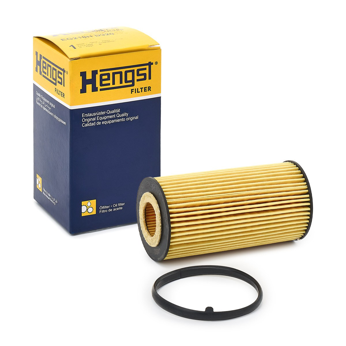 Масляний фільтр двигуна Hengst E27HD125 ціна, від 8.08 USD