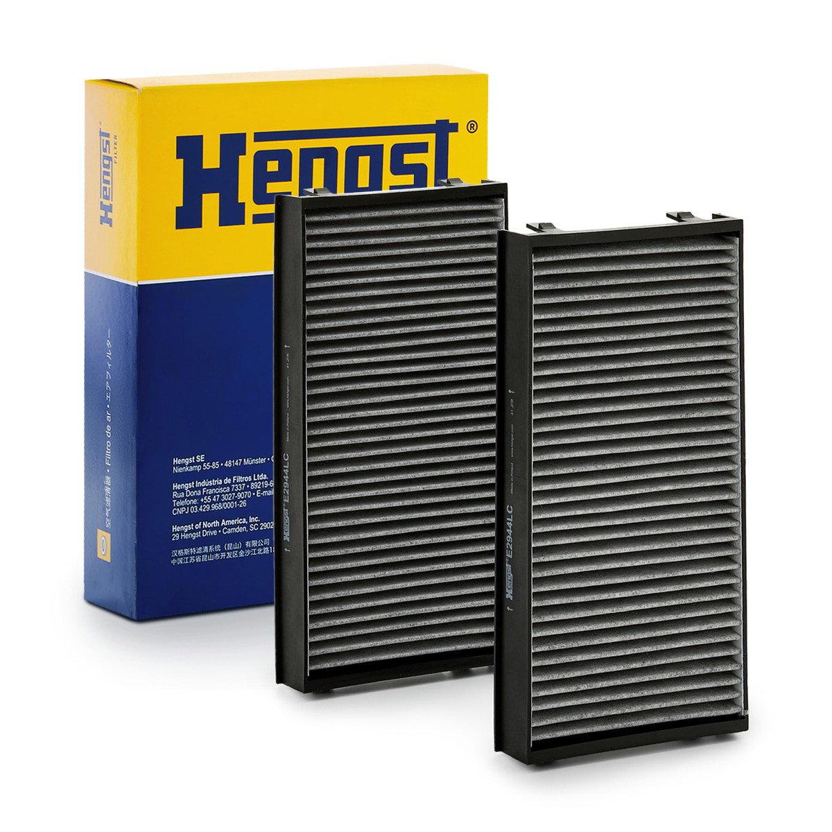 Купити E2944LC2 Hengst Фільтр салону вугільний