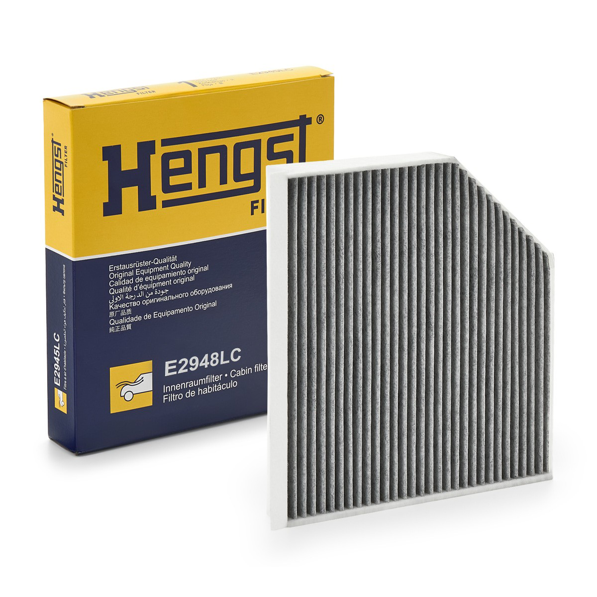 Фільтр повітряний обігрівача Hengst E2948LC ціна, від 14.17 USD