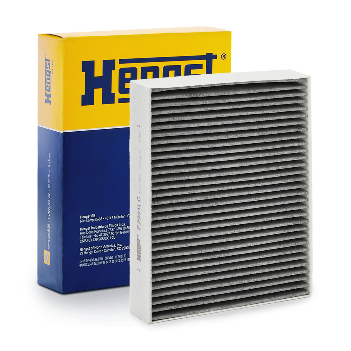 Купити E2991LC Hengst Фільтр салону вугільний