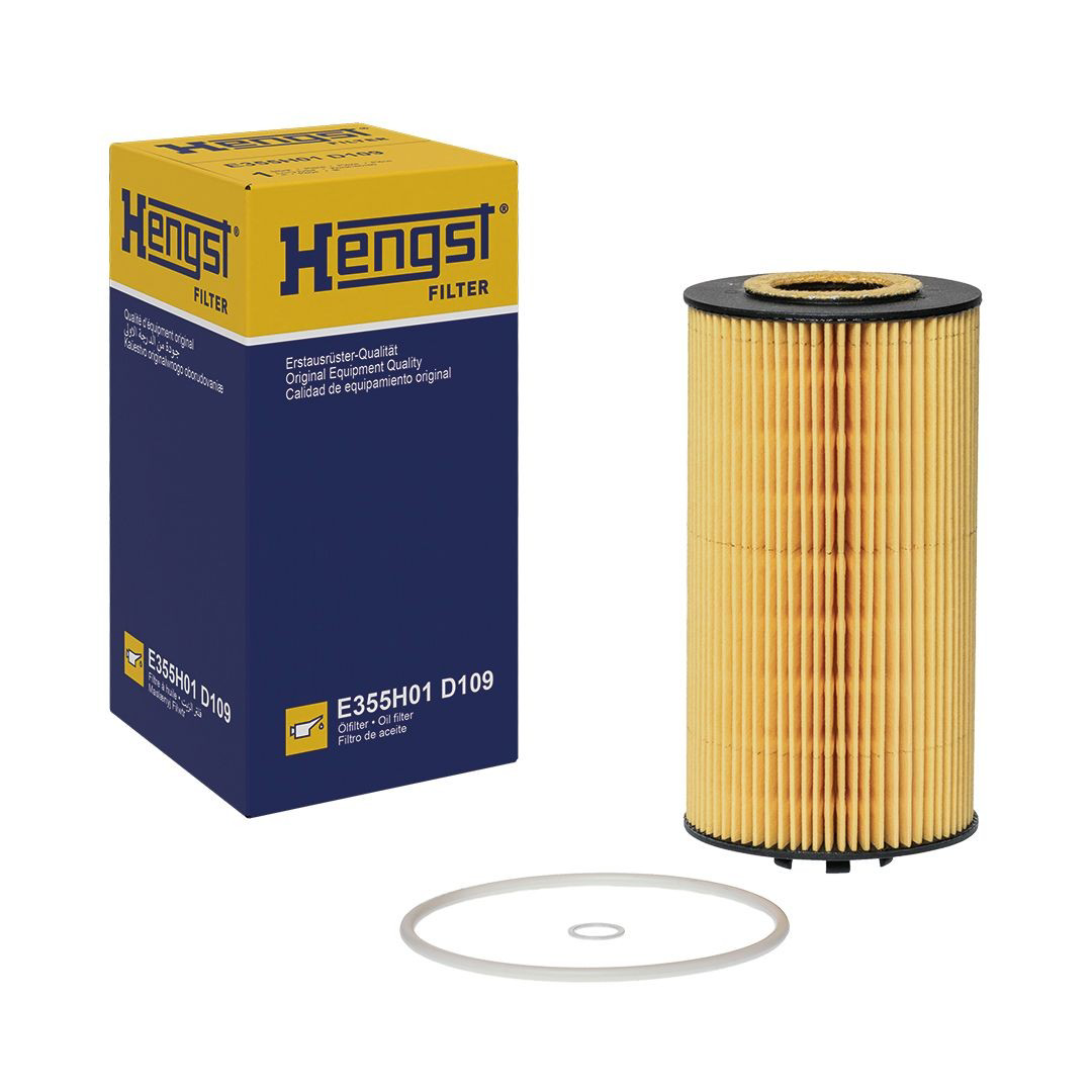 Масляний фільтр двигуна Hengst E355H01D109 ціна, від 11.56 USD