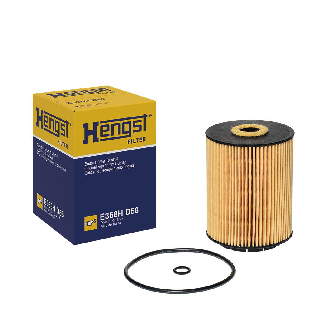 Масляний фільтр двигуна Hengst E356HD56 ціна, від 11.95 USD