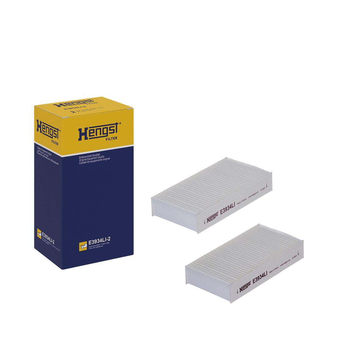 Фільтр повітряний обігрівача Hengst E3934LI2 ціна, від 17.86 USD
