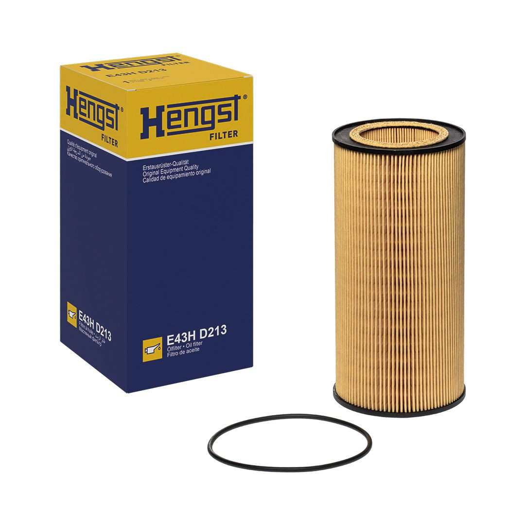 Масляний фільтр двигуна Hengst E43HD213 ціна, від 26.91 USD