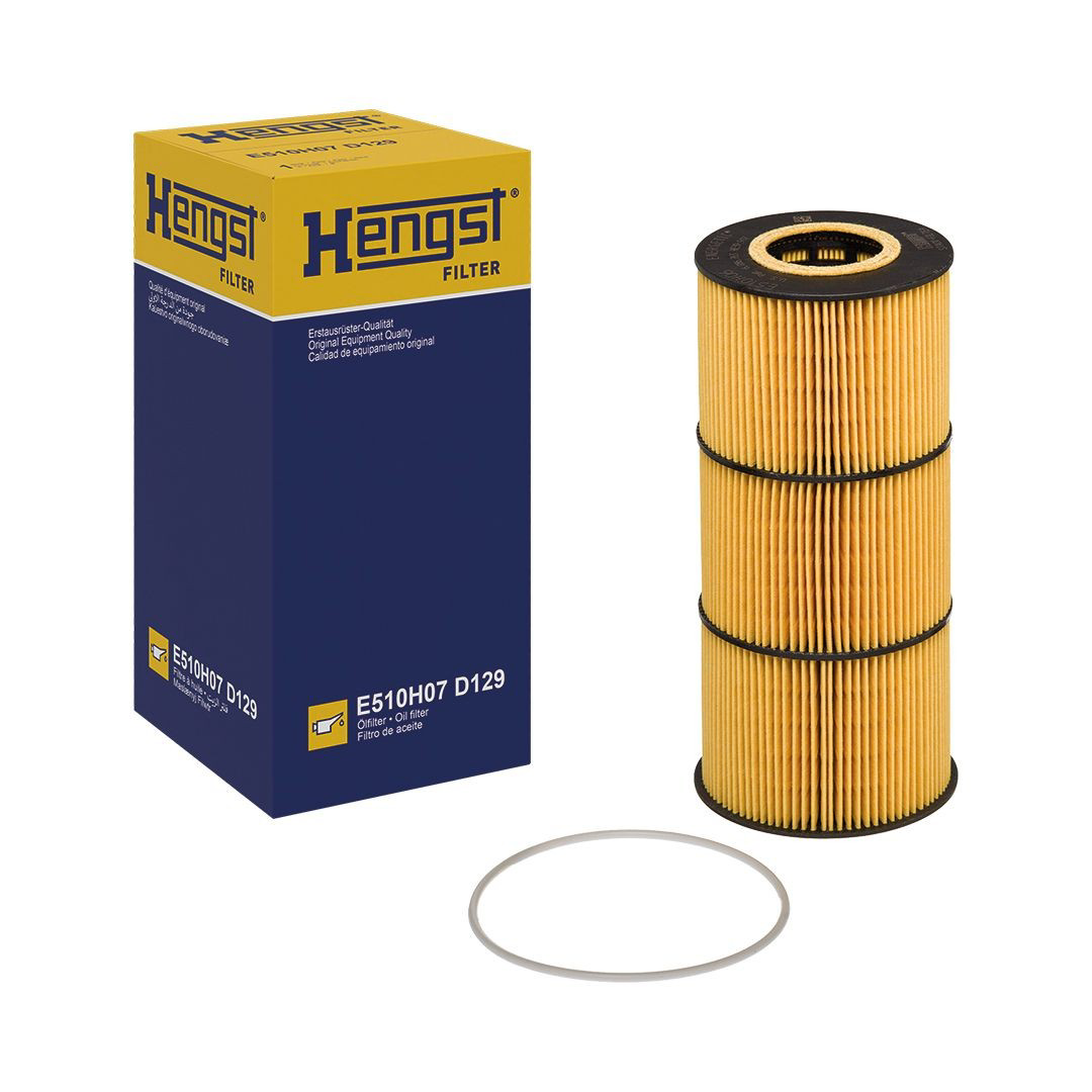 Масляний фільтр двигуна Hengst E510H07D129 ціна, від 31.74 USD