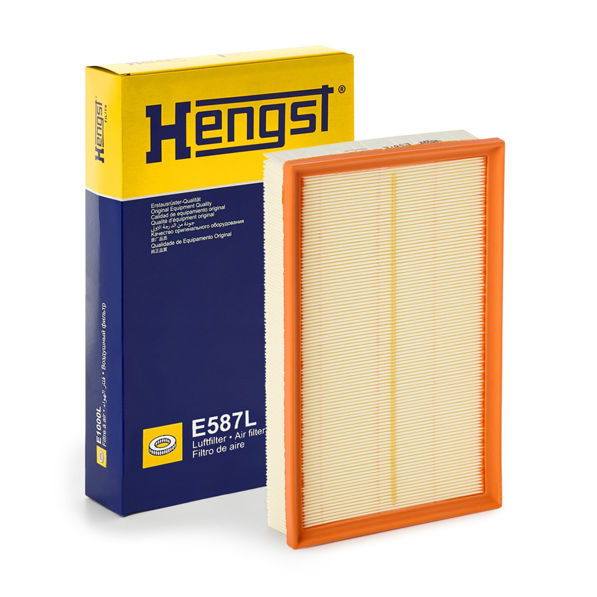 Повітряний фільтр E587L Hengst