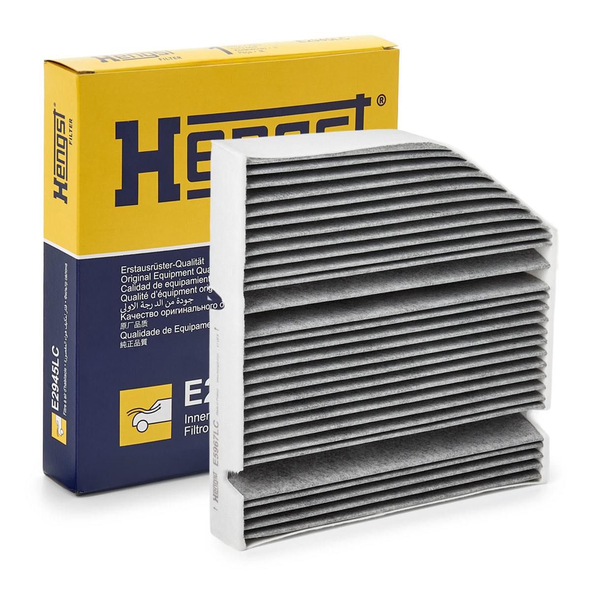 Фільтр повітряний обігрівача Hengst E5967LC ціна, від 34.50 USD