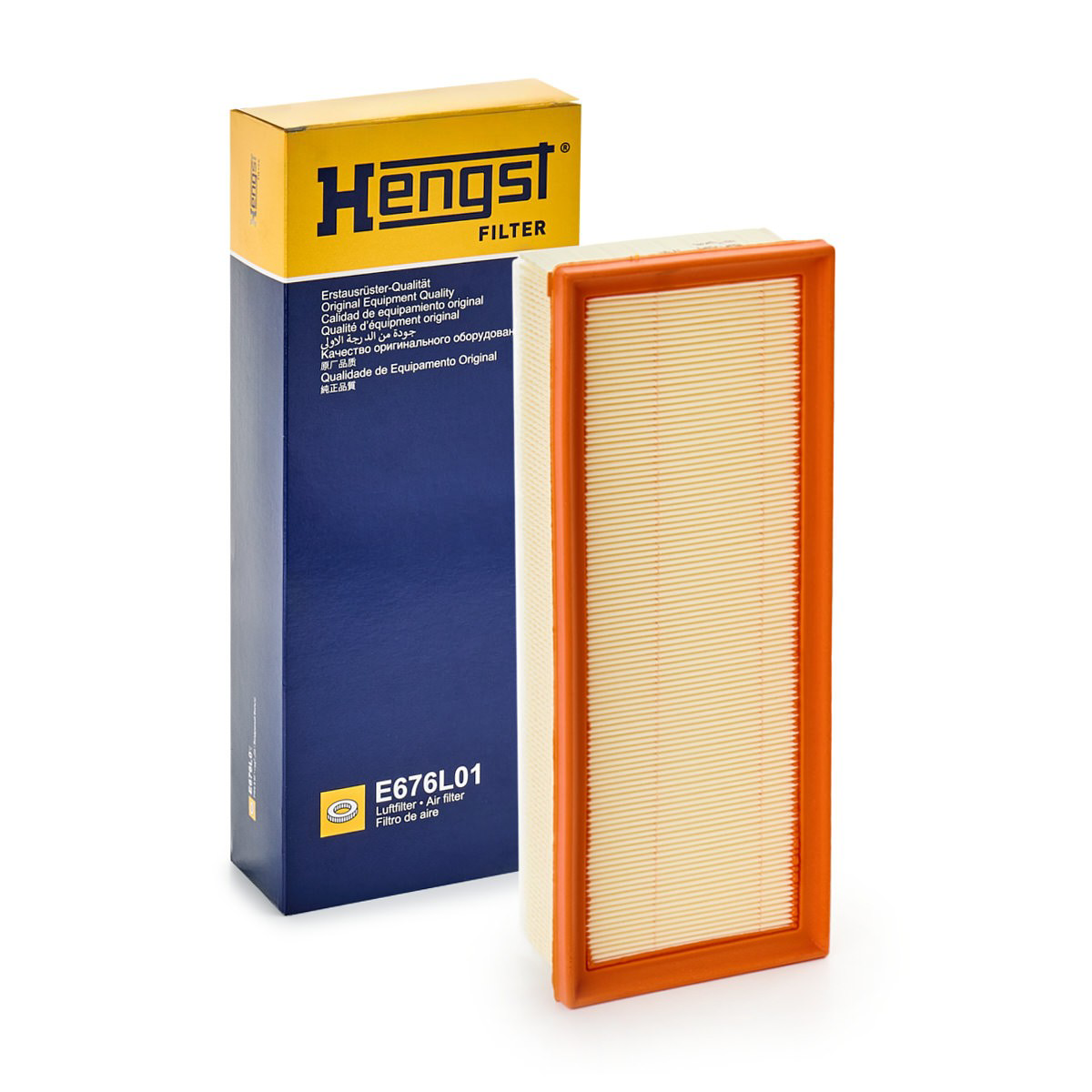 Елемент повітряного фільтра Hengst E676L01 ціна, від 10.48 USD