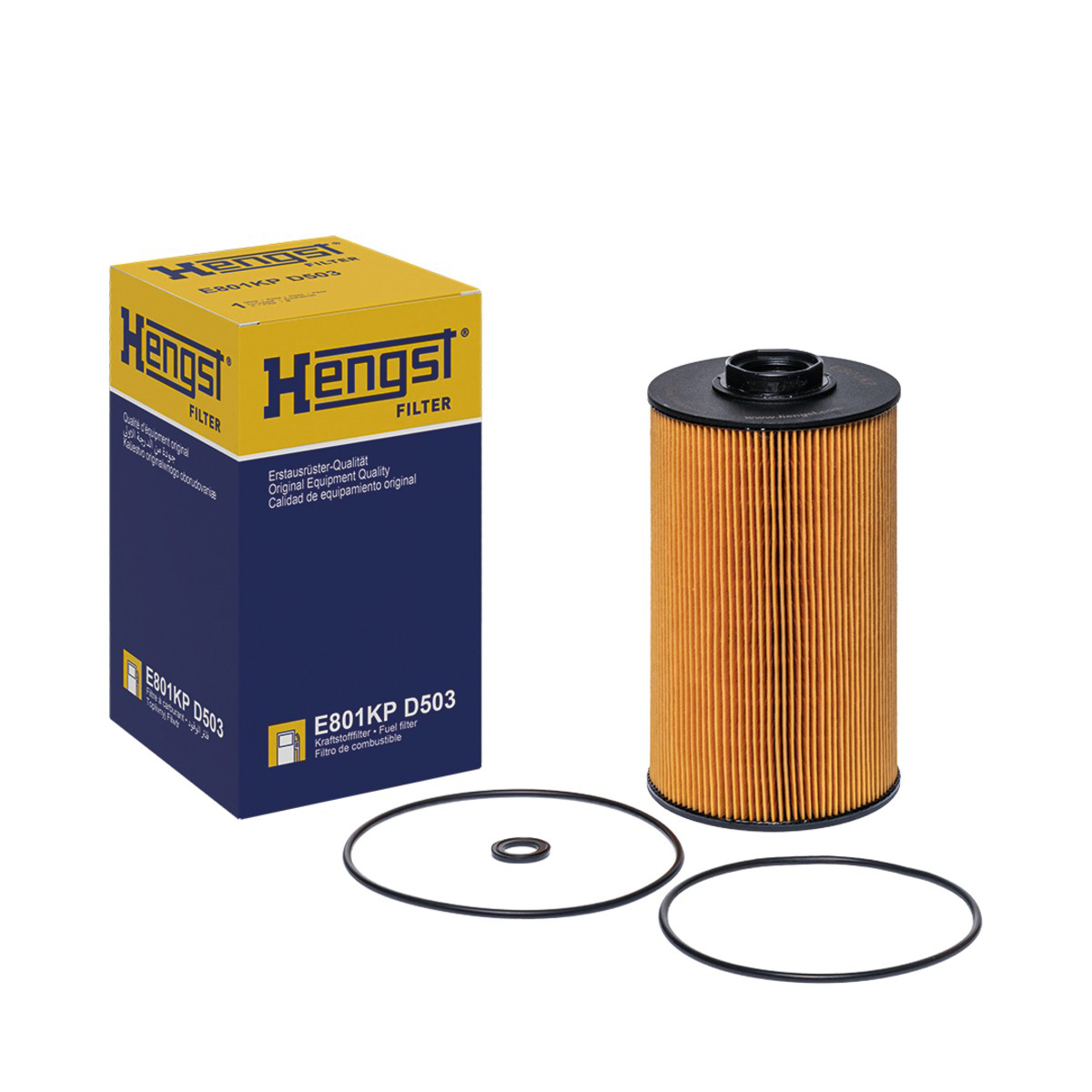 Фільтр тонкого очищення палива Hengst E801KPD503 ціна, від 18.65 USD