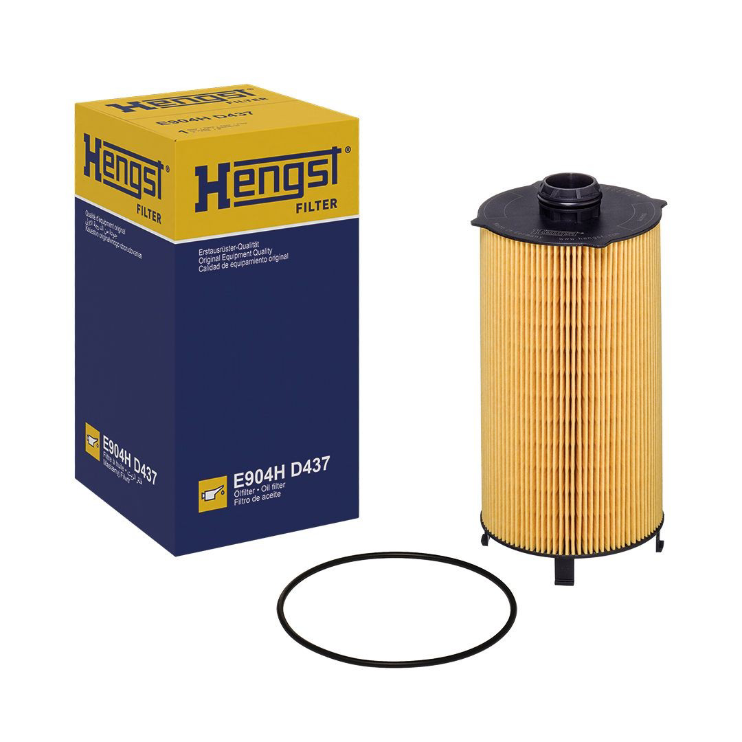 Масляний фільтр двигуна Hengst E904HD437 ціна, від 65.25 USD