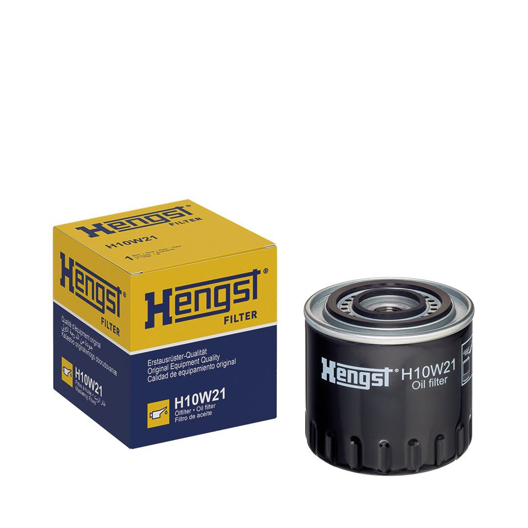 Масляний фільтр двигуна Hengst H10W21 ціна, від 9.86 USD