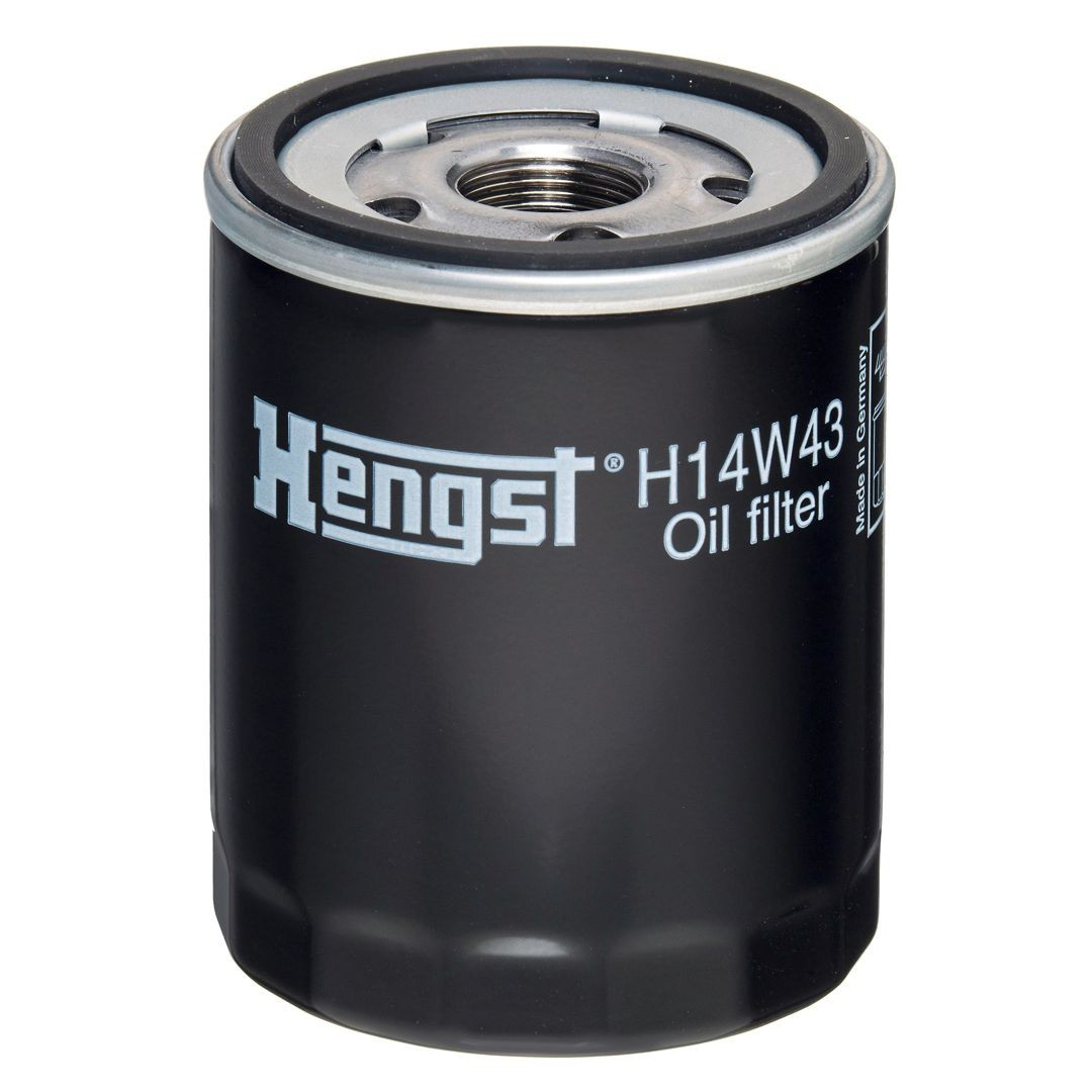 Масляний фільтр двигуна Hengst H14W43 ціна, від 9.61 USD
