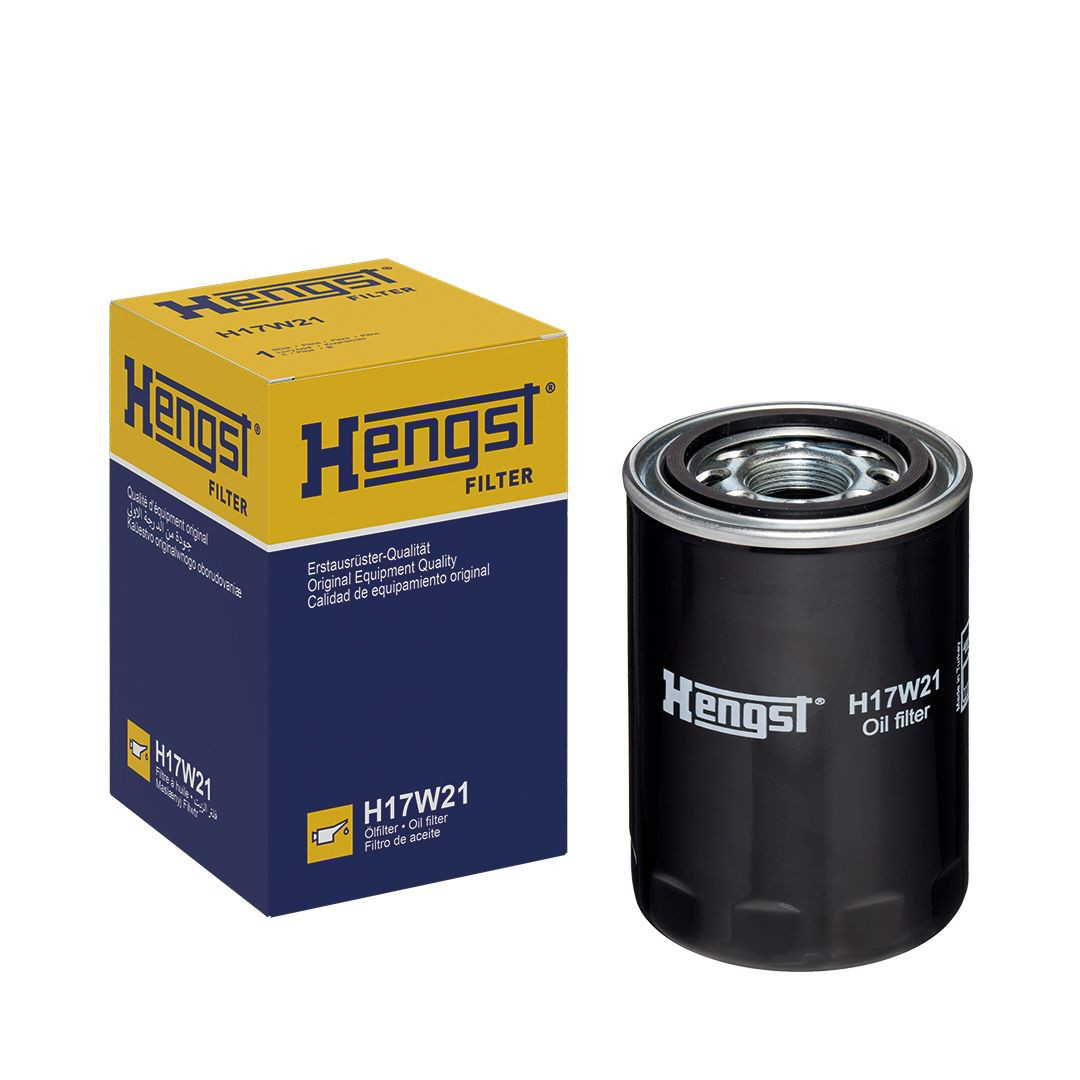 Масляний фільтр двигуна Hengst H17W21 ціна, від 9.43 USD