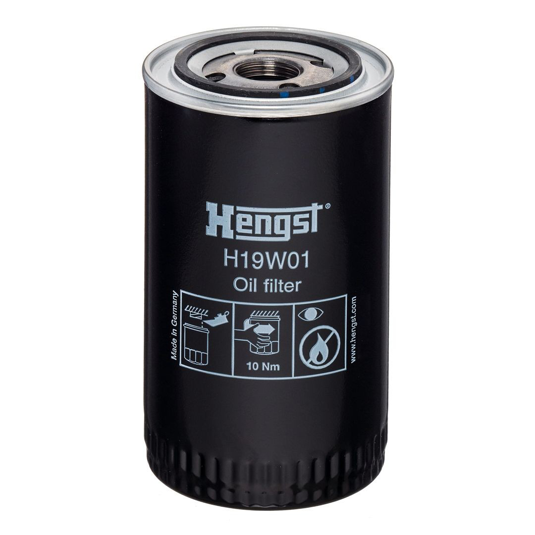 Масляний фільтр двигуна Hengst H19W01 ціна, від 14.13 USD