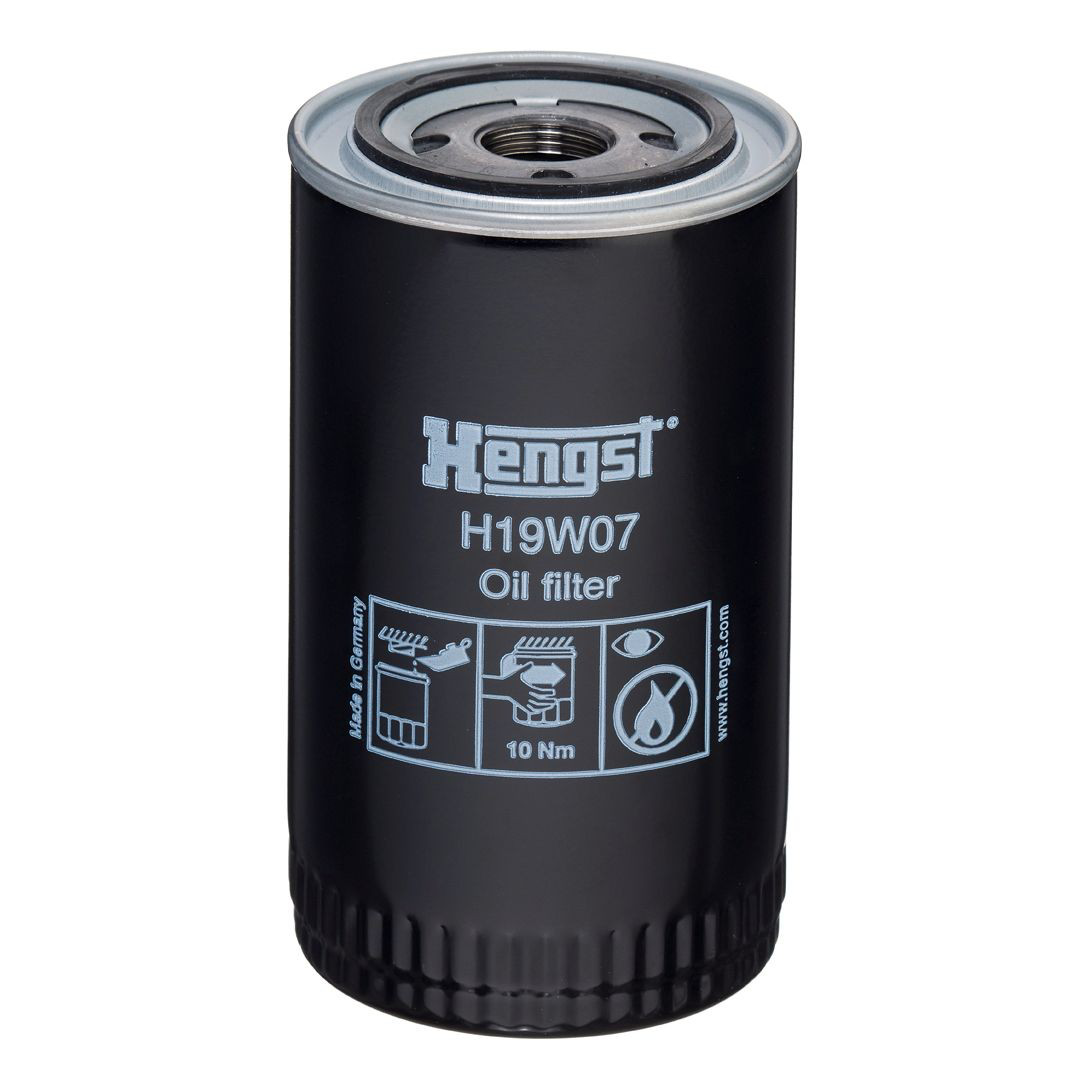 Масляний фільтр двигуна Hengst H19W07 ціна, від 10.39 USD