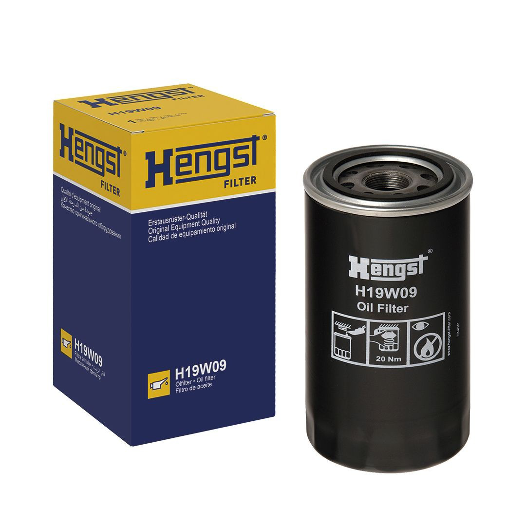 Масляний фільтр двигуна Hengst H19W09 ціна, від 10.29 USD