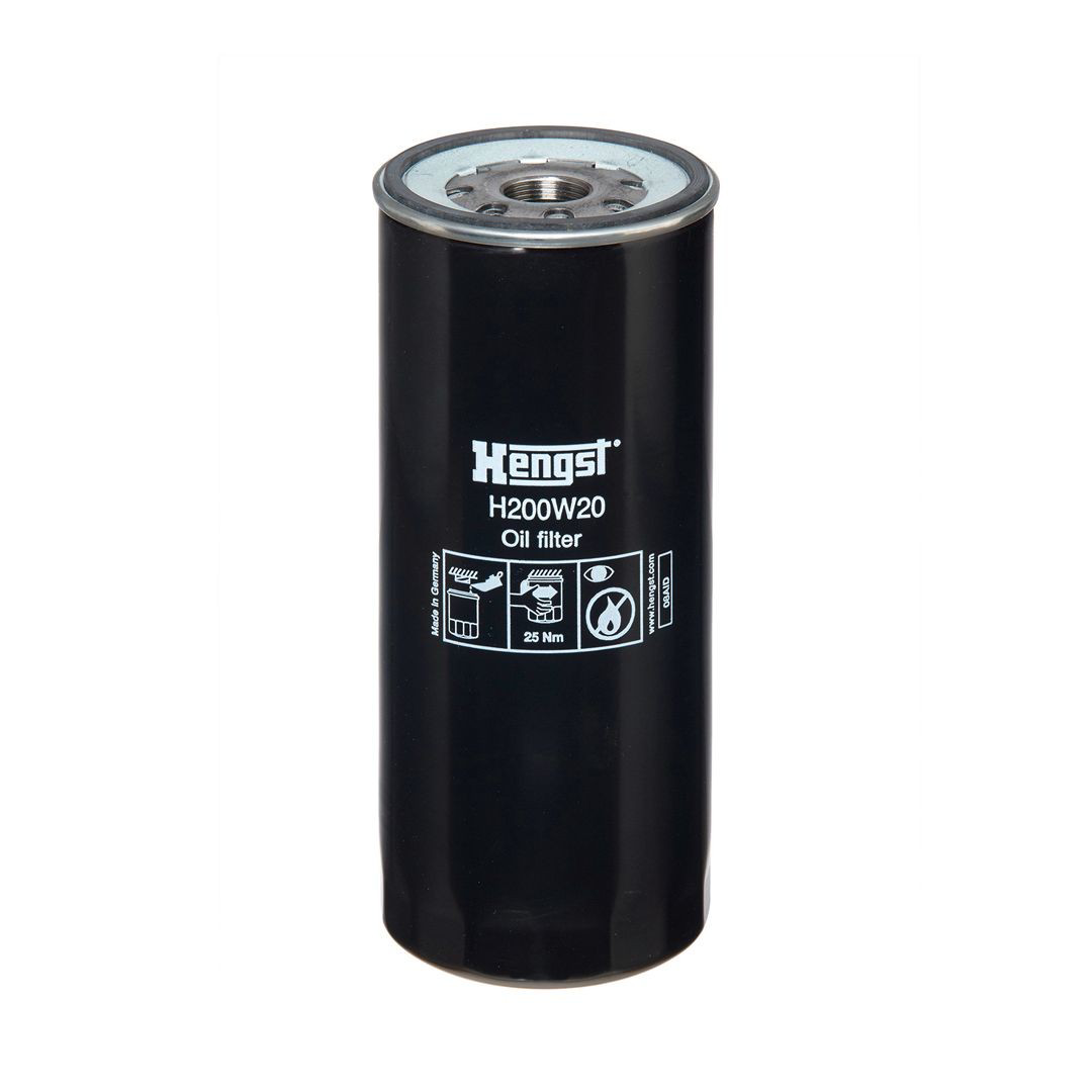 Масляний фільтр двигуна Hengst H200W20 ціна, від 16.50 USD