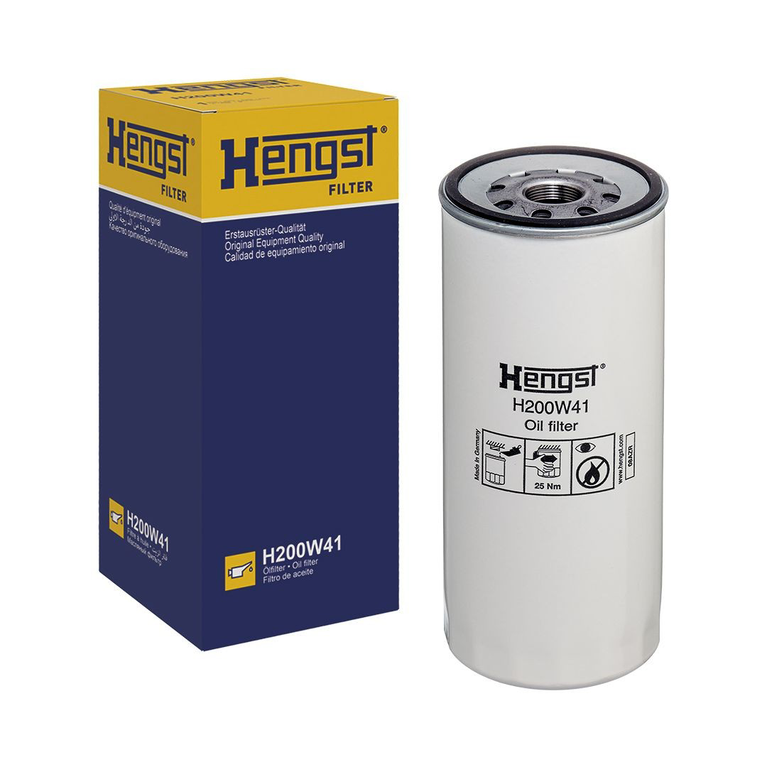 Масляний фільтр двигуна Hengst H200W41 ціна, від 18.82 USD