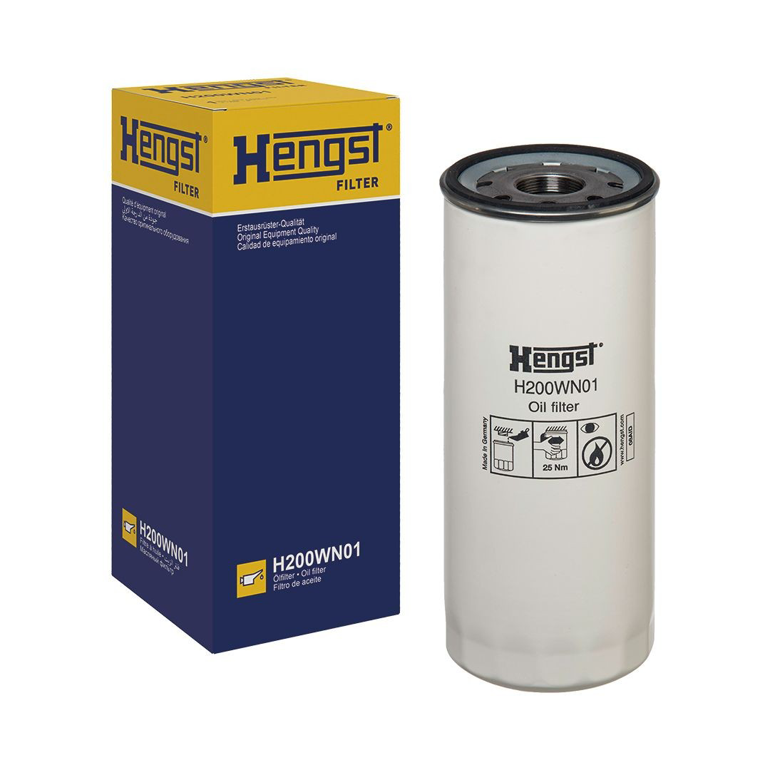 Масляний фільтр двигуна Hengst H200WN01 ціна, від 17.32 USD