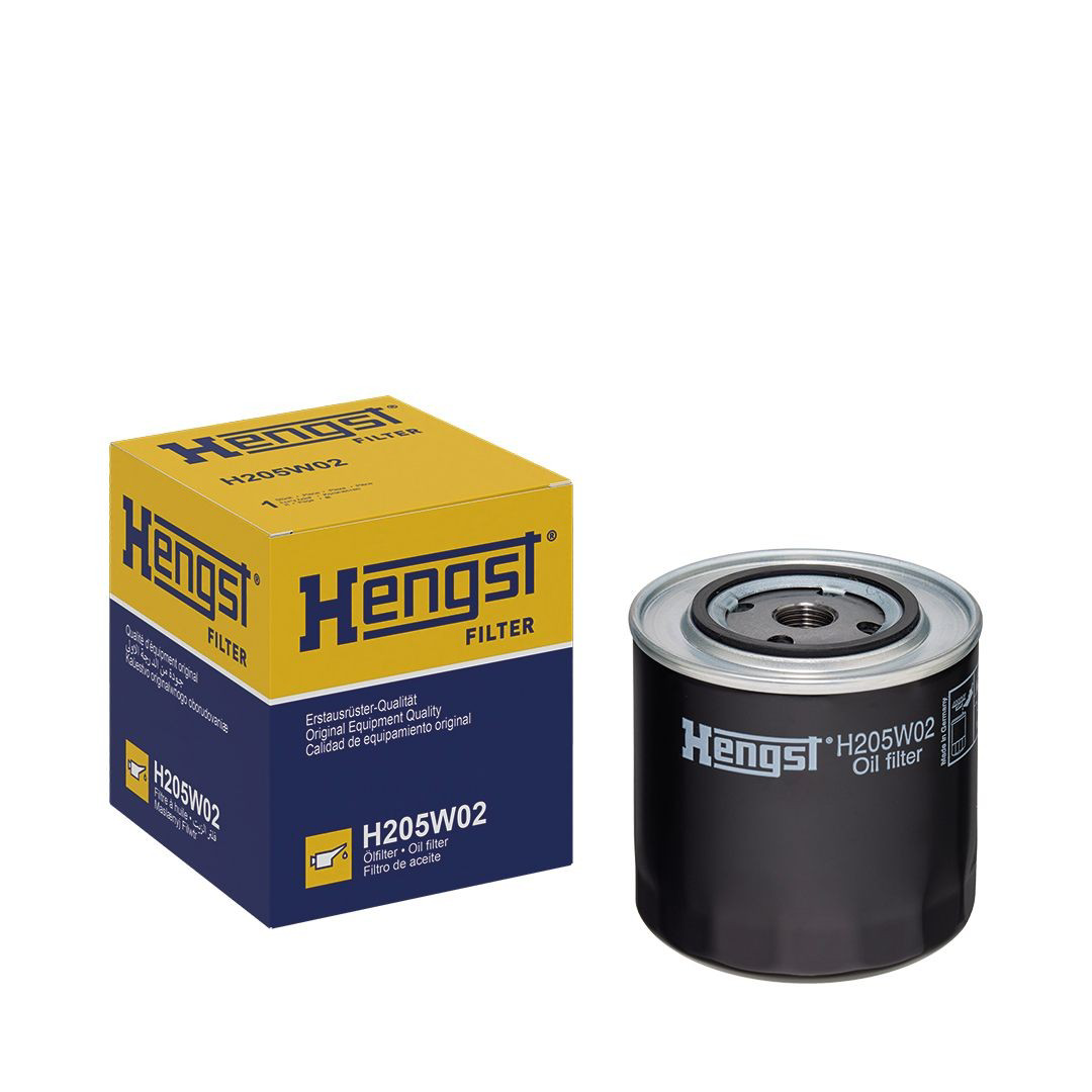 Масляний фільтр двигуна Hengst H205W02 ціна, від 7.85 USD