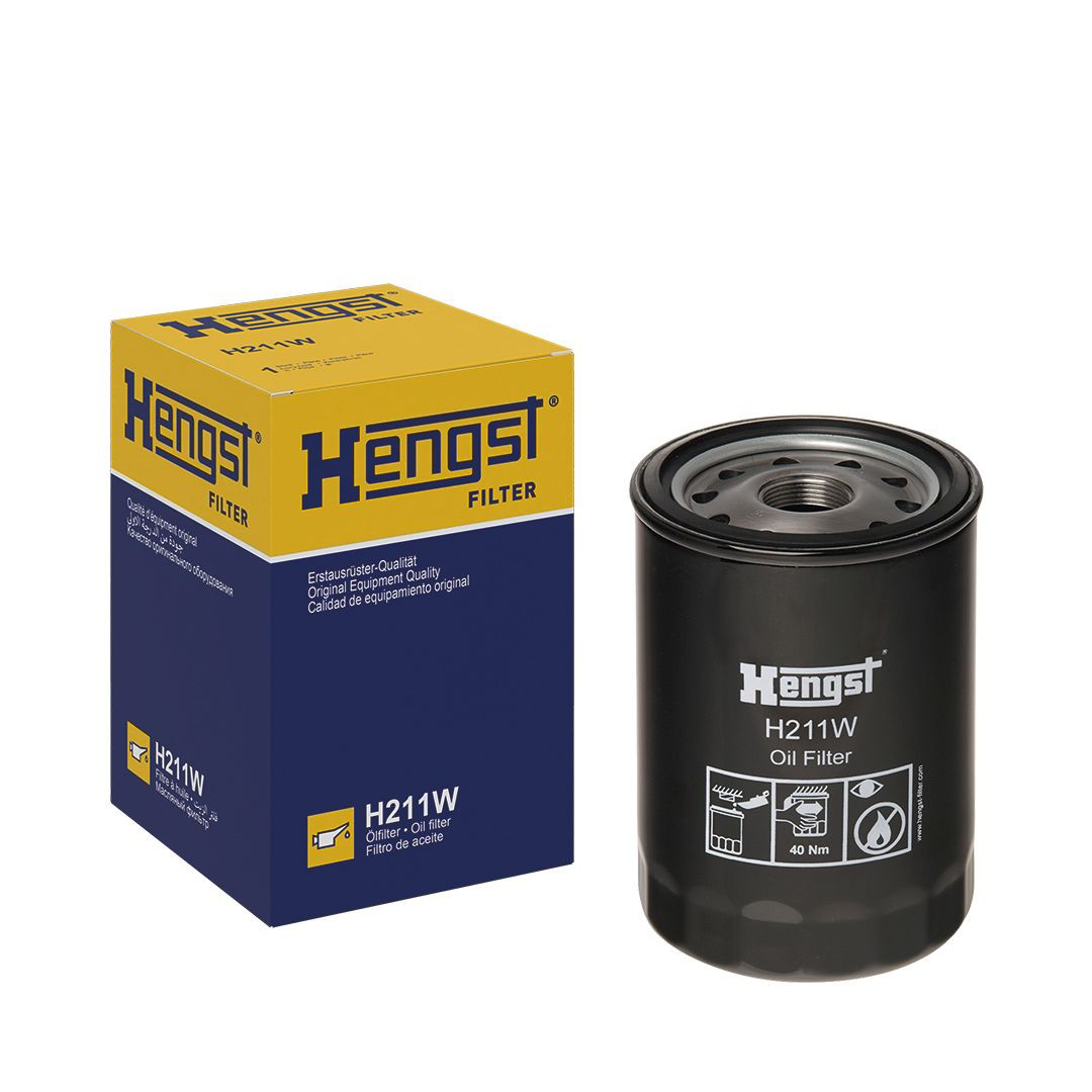 Масляний фільтр двигуна Hengst H211W ціна, від 14.77 USD