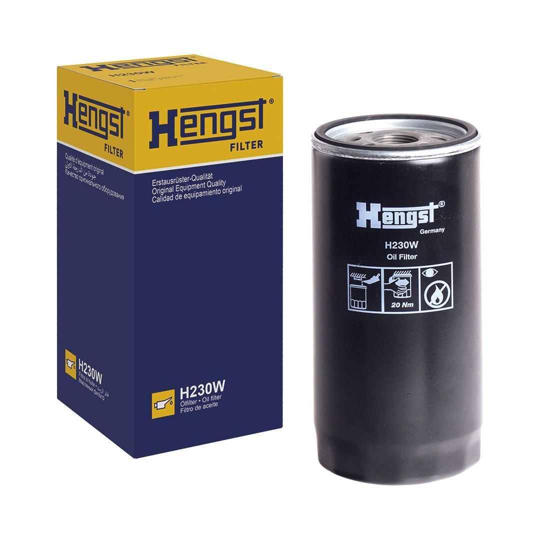 Масляний фільтр двигуна Hengst H230W ціна, від 32.82 USD