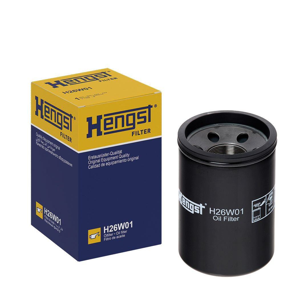 Масляний фільтр двигуна Hengst H26W01 ціна, від 15.06 USD