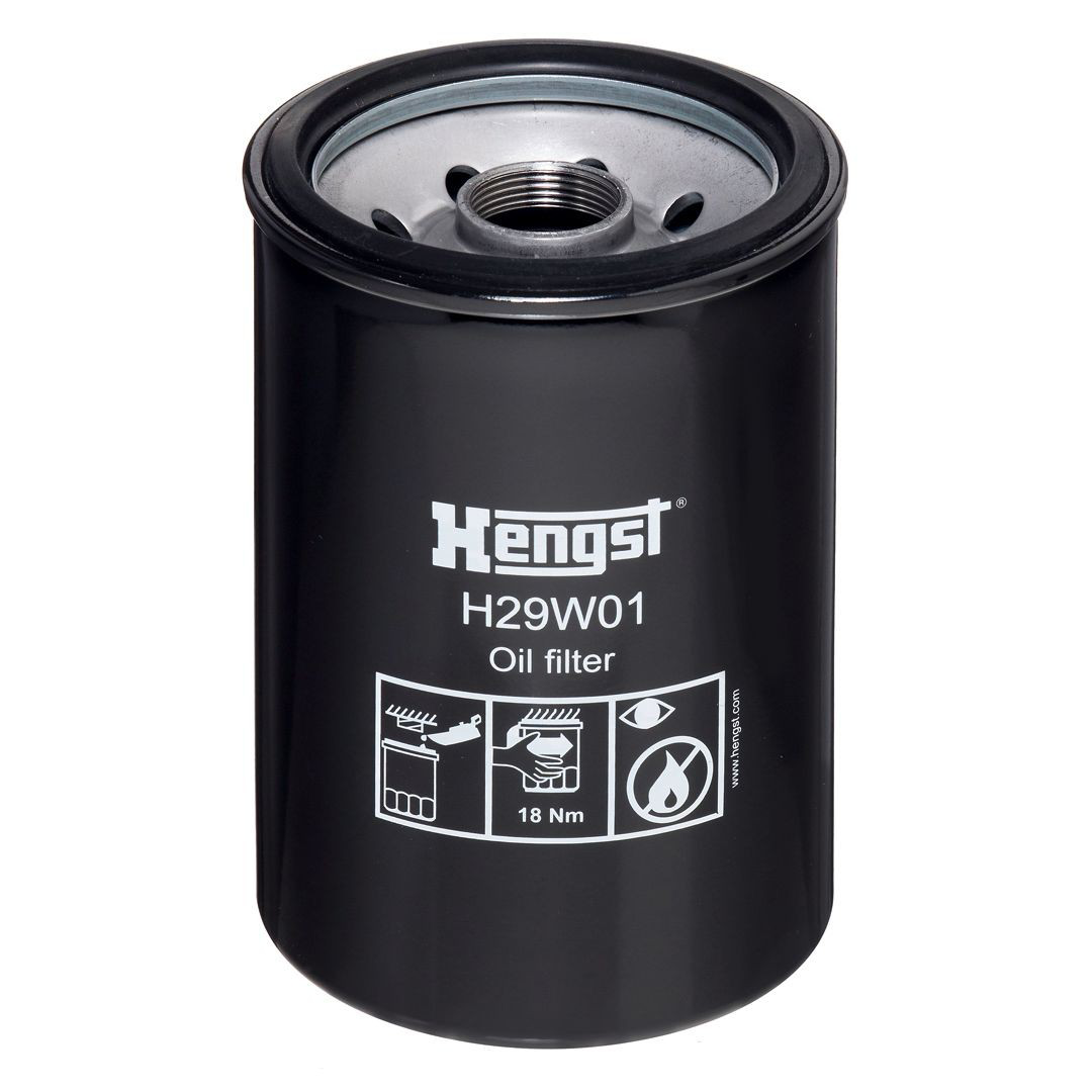 Масляний фільтр двигуна Hengst H29W01 ціна, від 3.84 USD