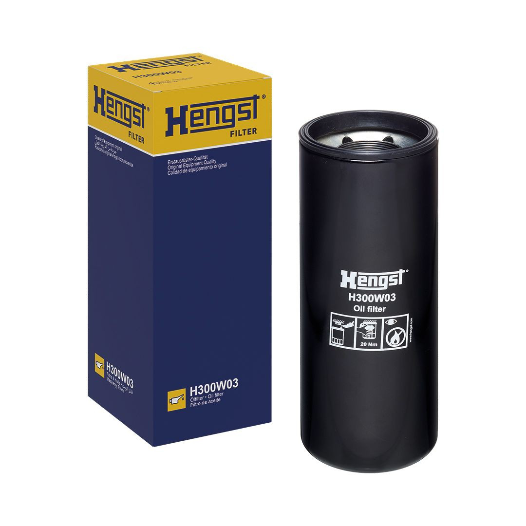 Масляний фільтр двигуна Hengst H300W03 ціна, від 31.48 USD