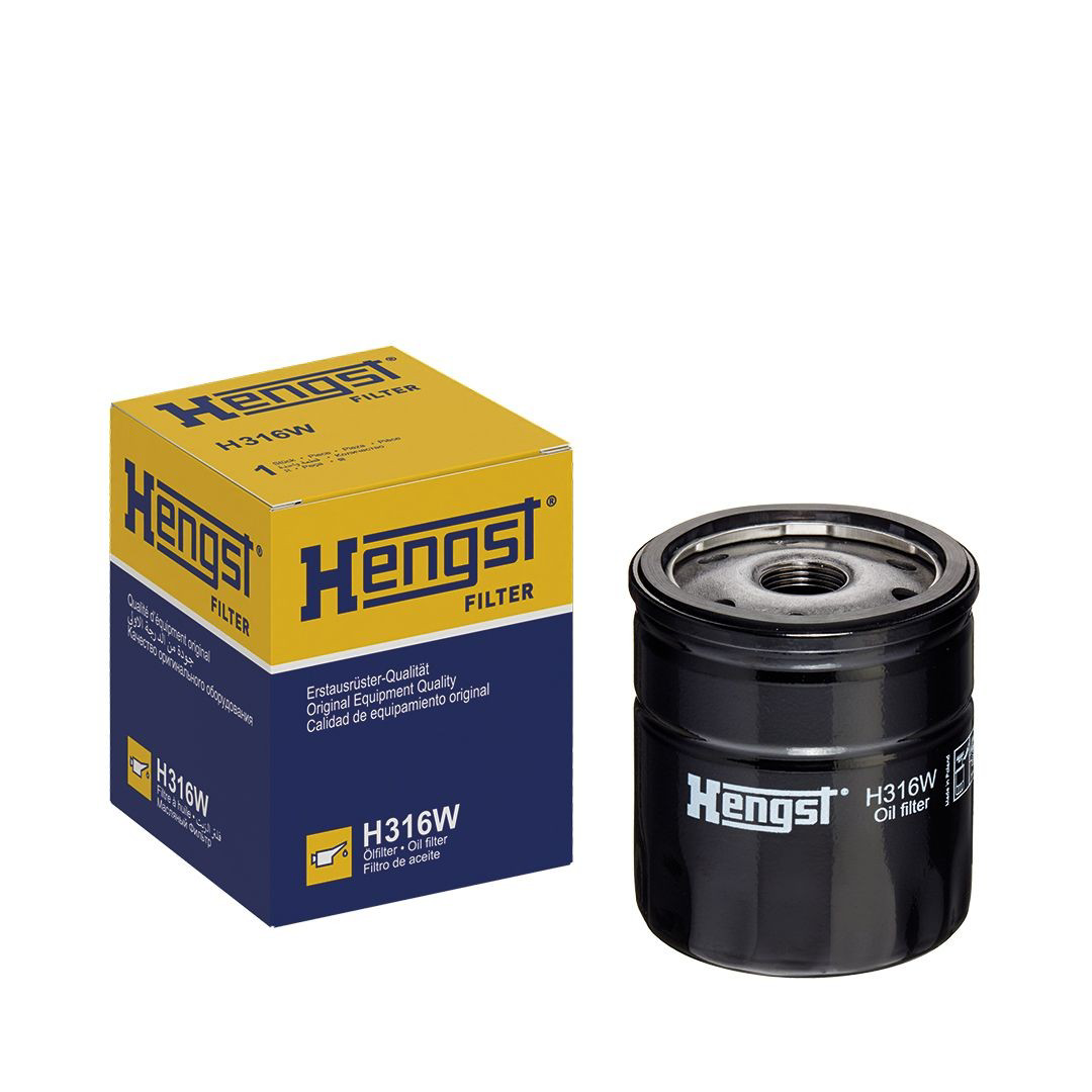 Масляний фільтр двигуна Hengst H316W ціна, від 13.31 USD