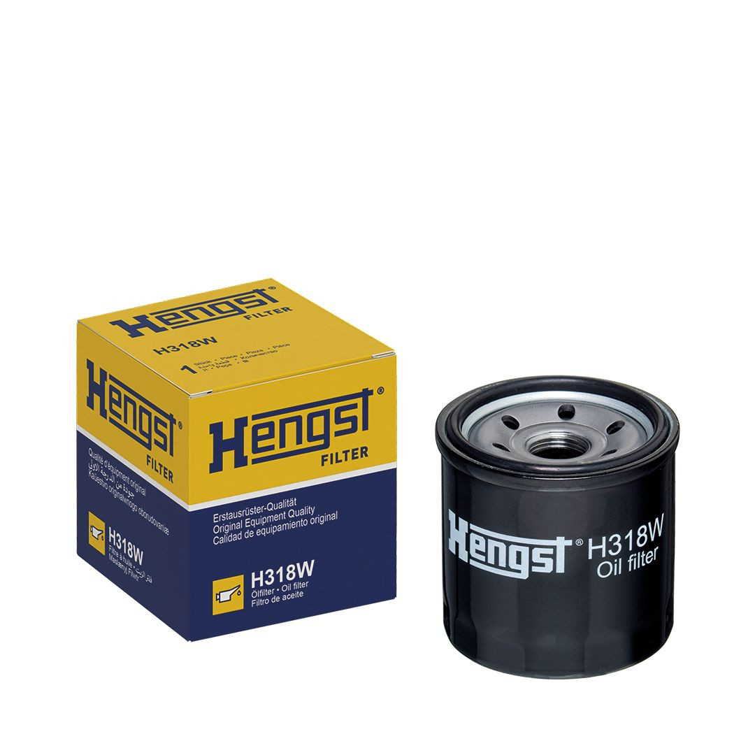 Масляний фільтр двигуна Hengst H318W ціна, від 6.28 USD