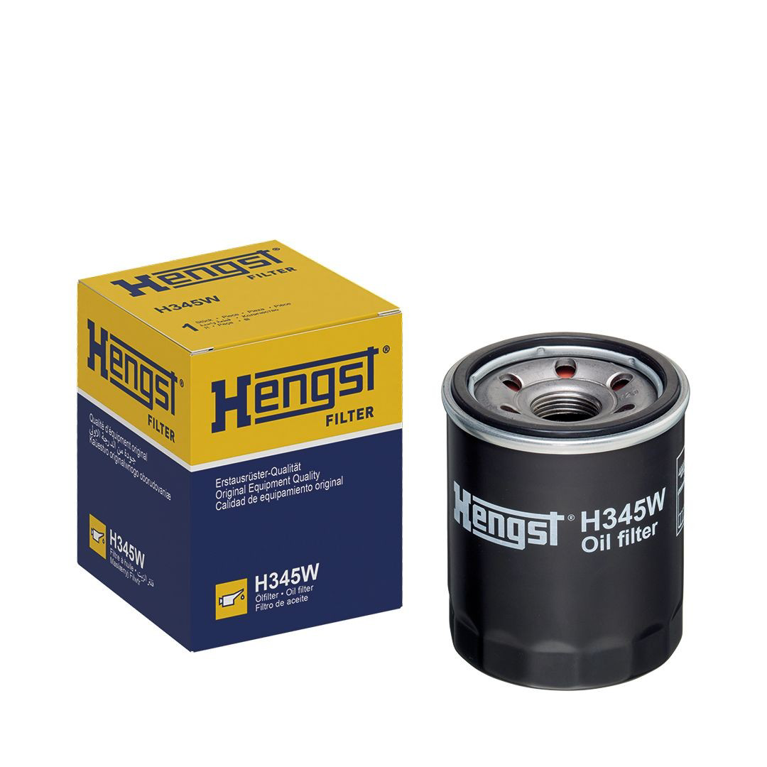 Масляний фільтр двигуна Hengst H345W ціна, від 8.44 USD