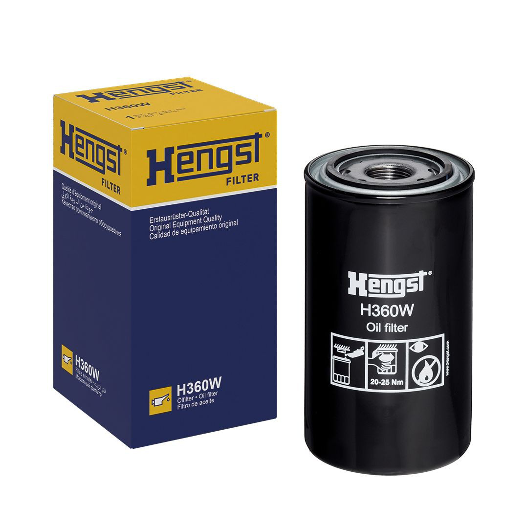 Масляний фільтр двигуна Hengst H360W ціна, від 15.72 USD