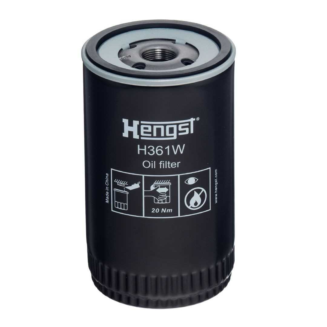 Масляний фільтр двигуна Hengst H361W ціна, від 11.48 USD
