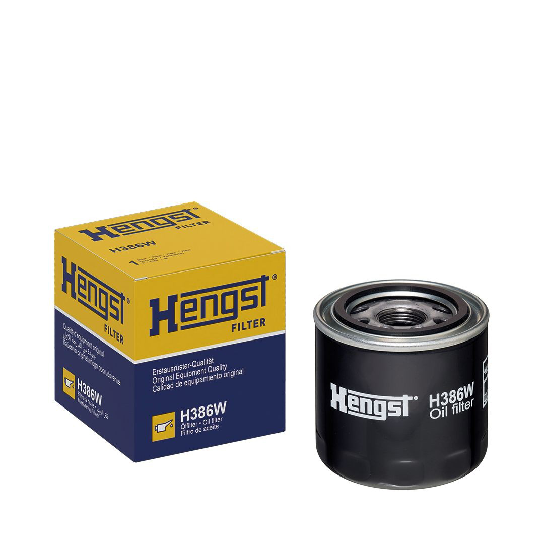 Масляний фільтр двигуна Hengst H386W ціна, від 13.15 USD