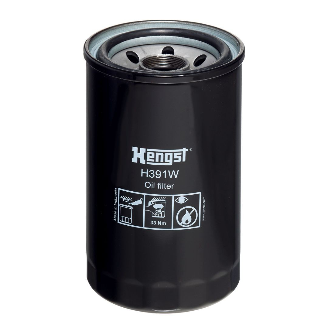 Масляний фільтр двигуна Hengst H391W ціна, від 40.70 USD