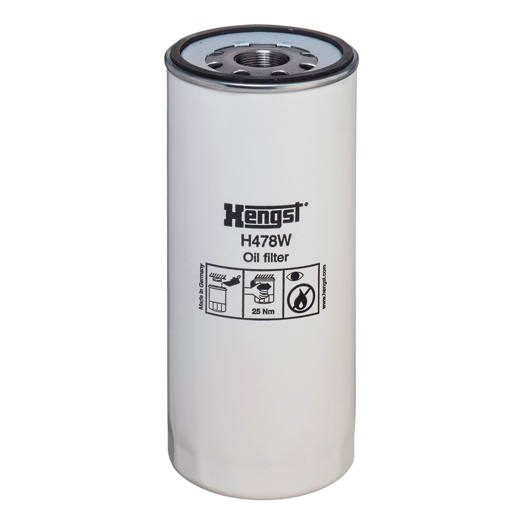 Масляний фільтр двигуна Hengst H478W ціна, від 30.16 USD