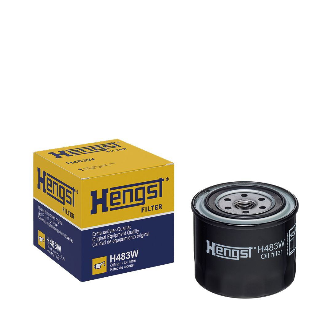 Масляний фільтр двигуна Hengst H483W ціна, від 11.56 USD