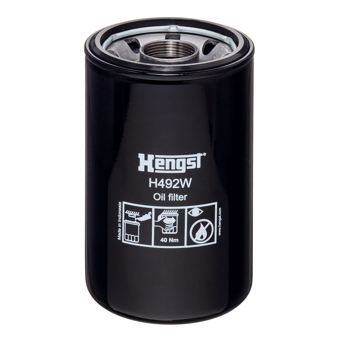 Масляний фільтр двигуна Hengst H492W ціна, від 28.94 USD