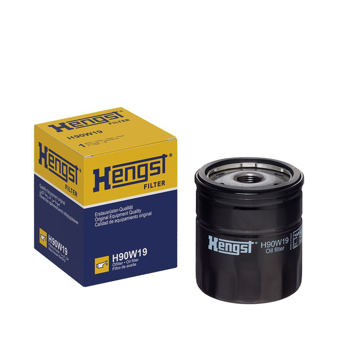 Масляний фільтр двигуна Hengst H90W19 ціна, від 4.51 USD