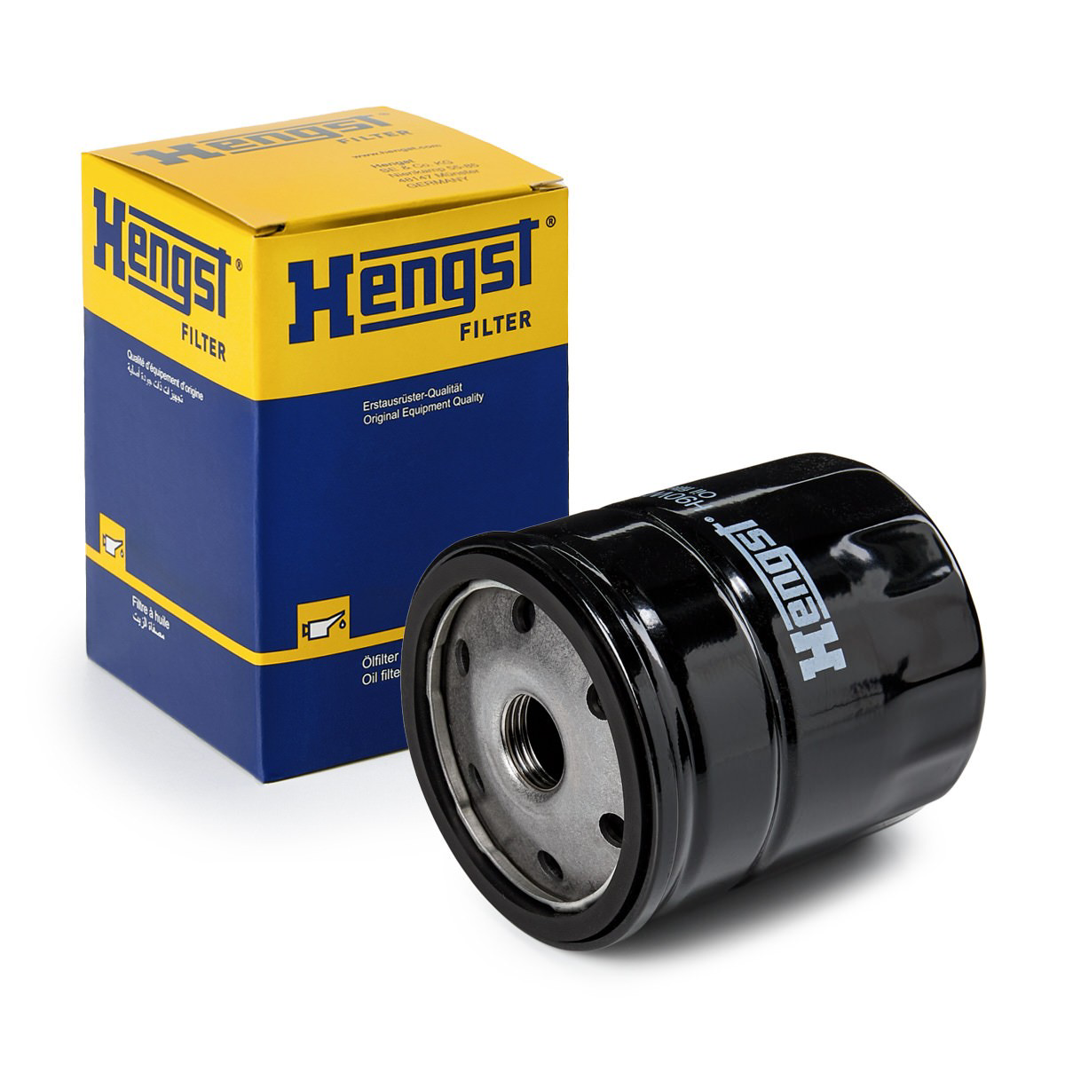 Масляний фільтр двигуна Hengst H90W27 ціна, від 5.89 USD