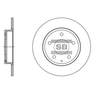 Купити Гальмівні диски Mazda 3  BM, BN