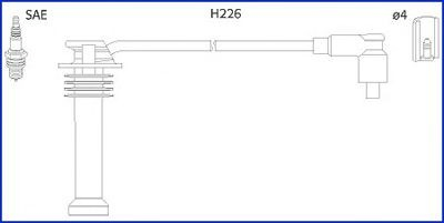 134672 Hitachi Проводи високовольтні
