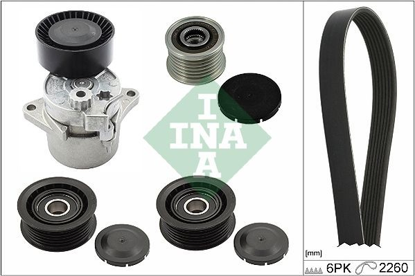 Ремінь приводний, агрегатів, комплект Mercedes A0001540650 ціна, від 62.48 USD