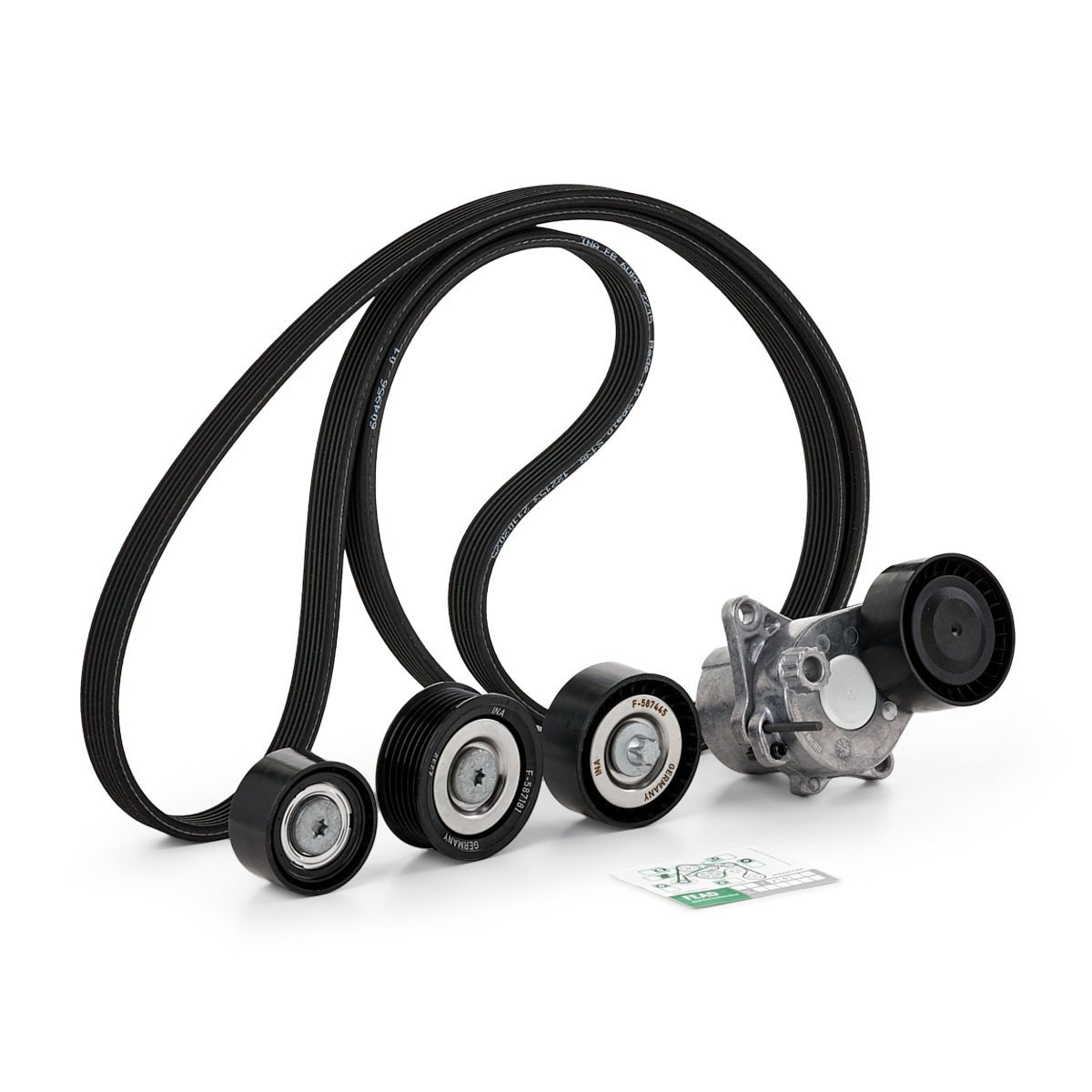 Ремінь приводний, агрегатів, комплект INA 529052910 ціна, від 137.10 USD