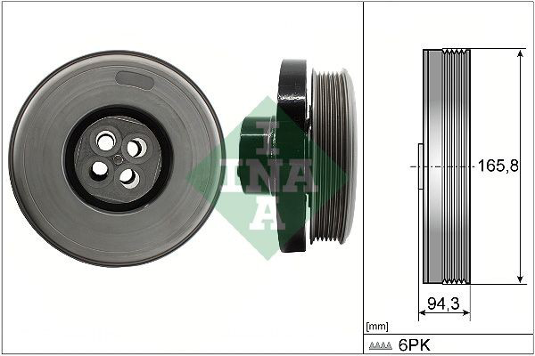 Купити Шків колінвала Mercedes ML/GLE  W166